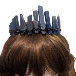 Lapis Lazuli Stone Crown
